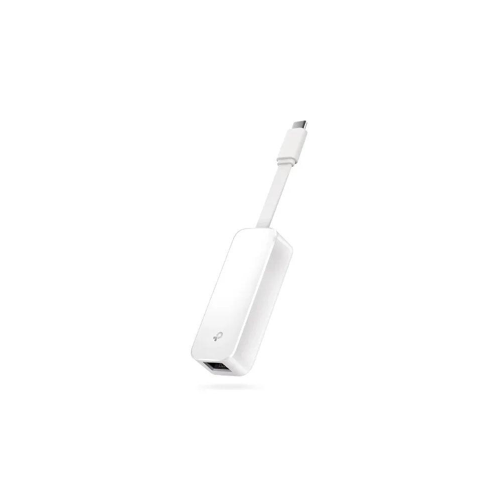 TP-LINK UE300C USB Type-C to RJ45 Gigabit Ethernet Network Adapteris | White