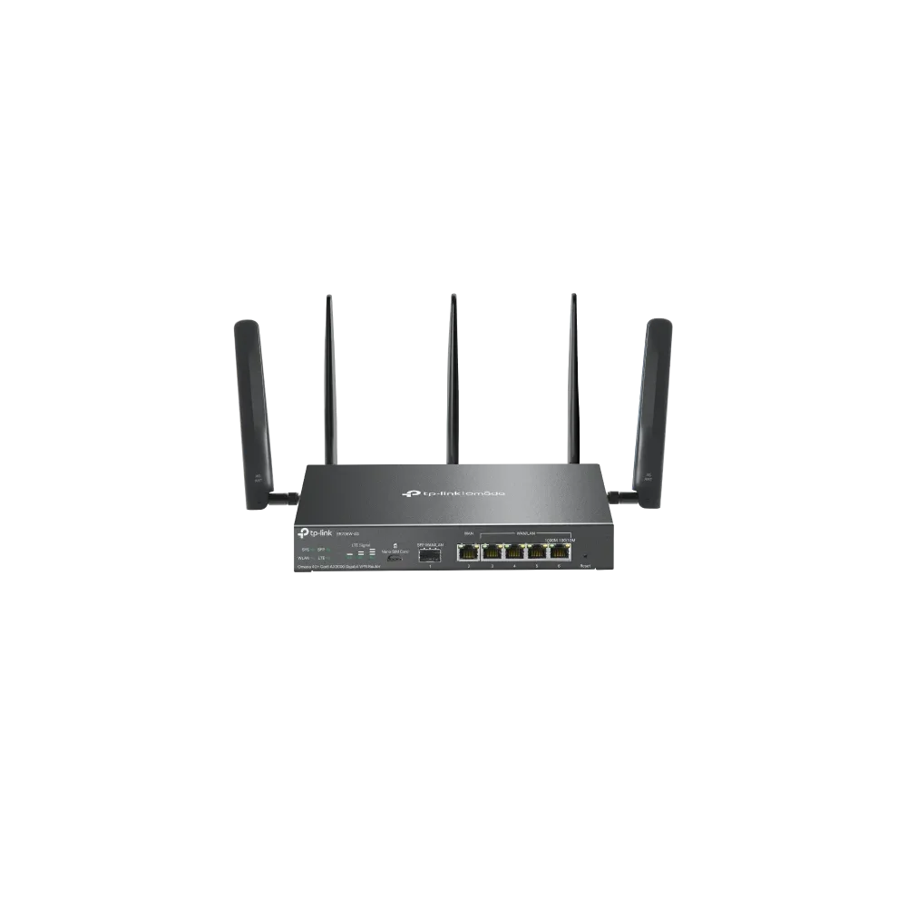 OMADA ER706W-4G 4G+ Cat6 AX3000 Gigabit VPN Router Maršrutizatorius
