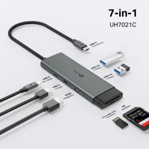 TP-LINK UH7021C USB Type-C 7-in-1 Hub Šakotuvas