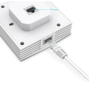 OMADA EAP650-WALL AX3000 Wall Plate WiFi 6 Access Point Prieigos Taškas | White