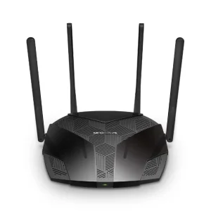 MERCUSYS MR80X AX3000 Dual-Band Wi-Fi 6 Router Maršrutizatorius | Black