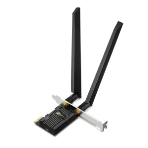 TP-LINK ARCHER TXE72E AXE5400 Wi-Fi 6E Bluetooth 5.3 PCIe Adapteris