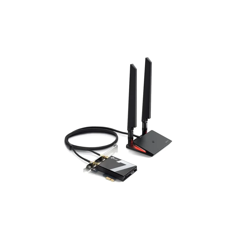 TP-LINK ARCHER TBE550E BE9300 Wi-Fi 7 Bluetooth 5.4 PCIe Adapteris