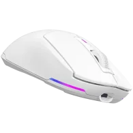 LORGAR Advanced MSA10W Wireless Belaidė Žaidimų Pelė | White
