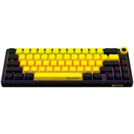 LORGAR Pro KBP70MW Wireless Belaidė Žaidimų Klaviatūra | Yellow, Toxic Purple