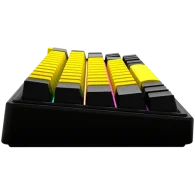 LORGAR Pro KBP70MW Wireless Belaidė Žaidimų Klaviatūra | Yellow, Toxic Purple