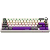 LORGAR Pro KBP70MW Wireless Belaidė Žaidimų Klaviatūra | Retro, Toxic Purple