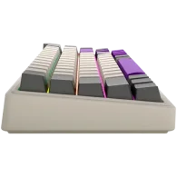 LORGAR Pro KBP70MW Wireless Belaidė Žaidimų Klaviatūra | Retro, Toxic Purple