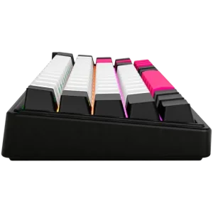 LORGAR Pro KBP70MW Wireless Belaidė Žaidimų Klaviatūra | Black, Toxic Purple