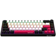 LORGAR Pro KBP70MW Wireless Belaidė Žaidimų Klaviatūra | Black, Toxic Purple