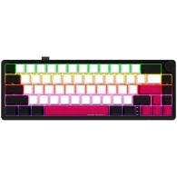 LORGAR Pro KBP70MW Wireless Belaidė Žaidimų Klaviatūra | Black, Toxic Purple