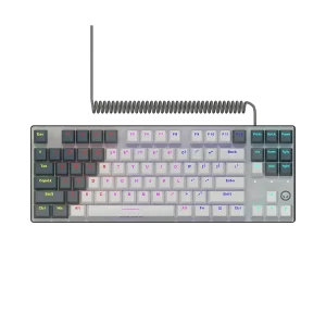LORGAR Advanced Azar 514TKL Žaidimų Klaviatūra | White, Dream