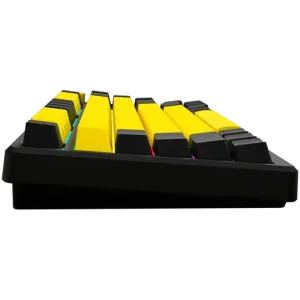 LORGAR Pro KBP7075W Wireless Belaidė Žaidimų Klaviatūra | Yellow, Toxic Purple