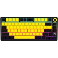 LORGAR Pro KBP7075W Wireless Belaidė Žaidimų Klaviatūra | Yellow, Toxic Purple