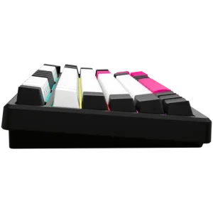 LORGAR Pro KBP7075W Wireless Belaidė Žaidimų Klaviatūra | Black, Toxic Purple