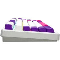 LORGAR Pro KBP7075W Wireless Belaidė Žaidimų Klaviatūra | White, Toxic Purple