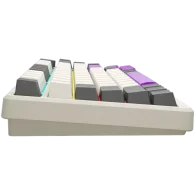 LORGAR Pro KBP7075W Wireless Belaidė Žaidimų Klaviatūra | Retro, Toxic Purple