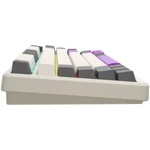 LORGAR Pro KBP7075W Wireless Belaidė Žaidimų Klaviatūra | Retro, Toxic Purple