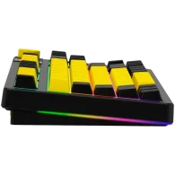 LORGAR Pro KBP70TKLW Wireless Belaidė Žaidimų Klaviatūra | Yellow, Toxic Purple