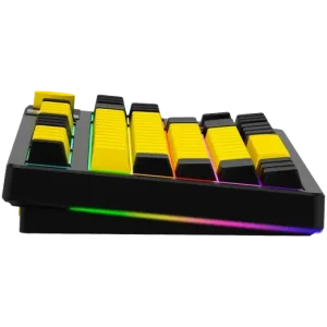 LORGAR Pro KBP70TKLW Wireless Belaidė Žaidimų Klaviatūra | Yellow, Toxic Purple