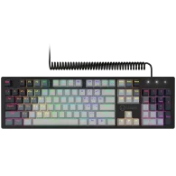 LORGAR Advanced Azar 514 Žaidimų Klaviatūra | RU, White, Dream
