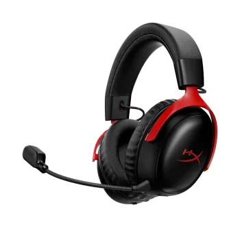DĖMESIO! PAŽEISTA PAKUOTĖ! HyperX Cloud III S Wireless Belaidės Žaidimų Ausinės | Red