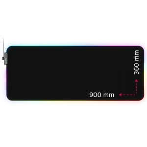 LORGAR Steller 919 Pelės Kilimėlis | Black, RGB