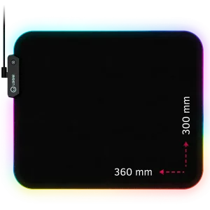 LORGAR Steller 913 Pelės Kilimėlis | Black, RGB