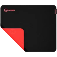 LORGAR Main 325 Pelės Kilimėlis | Black, Red