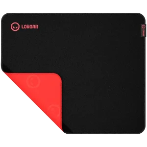 LORGAR Main 325 Pelės Kilimėlis | Black, Red