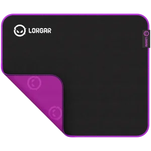 LORGAR Main 313 Pelės Kilimėlis | Black / Violet