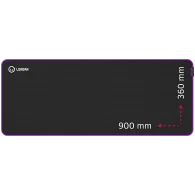 LORGAR Advanced Main 319 Pelės Kilimėlis | Black / Purple