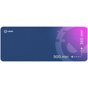 LORGAR Advanced Main 139 Pelės Kilimėlis | Blue / Purple
