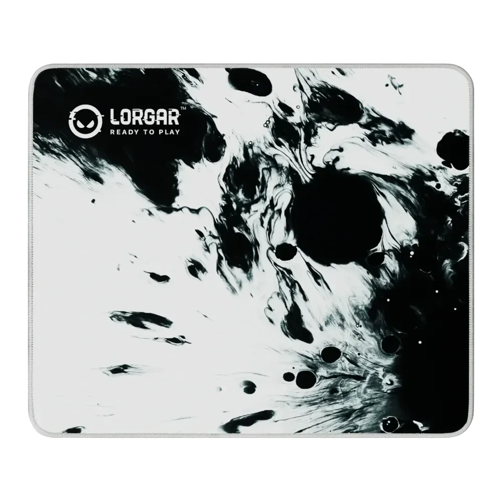 LORGAR Advanced MPA14M Pelės Kilimėlis | White / Black