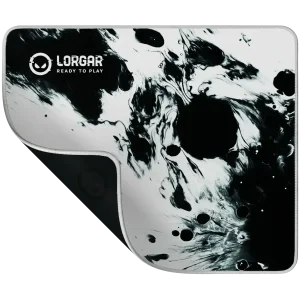 LORGAR Advanced MPA14M Pelės Kilimėlis | White / Black