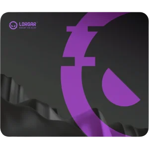 LORGAR Advanced MPA15L Pelės Kilimėlis | Black / Purple