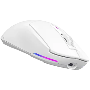 LORGAR Advanced MSA10WR Wireless Belaidė Žaidimų Pelė | White