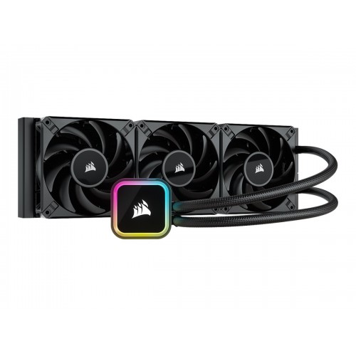 Corsair iCUE H150i RGB ELITE 360mm Black (Juodas) AIO Procesoriaus Aušintuvas