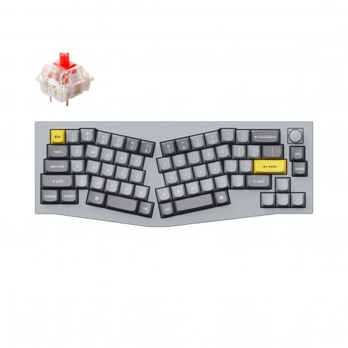 Keychron Q8 - US Layout - Hot-Swappable Gateron G Pro Red (Q8-N1) Mechaninė Žaidimų Klaviatūra