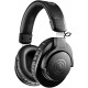 Audio-Technica ATH-M20xBT Black (Juodos) Belaidės Ausinės