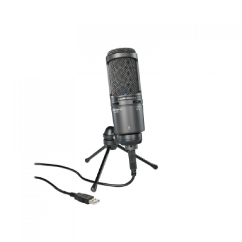 Kondensatorinis Mikrofonas Audio-Technica AT2020 USB+