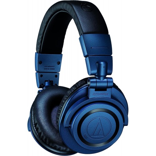 Audio-Technica ATH-M50xBT2DS Deep Sea Blue Bluetooth 5.0 (Mėlynos) Belaidės Ausinės 