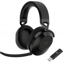 Corsair Gaming HS65 Wireless Carbon (Juodos) Belaidės Žaidimų Ausinės 