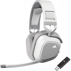 Corsair Gaming HS80 MAX Wireless White (Baltos) Belaidės Žaidimų Ausinės 