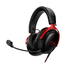 HyperX Cloud III Red (Raudonos) Žaidimų Ausinės