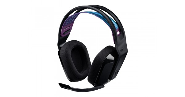 Beviel s aidim Ausin s Logitech G535 Lightspeed Black Juodos Kaina