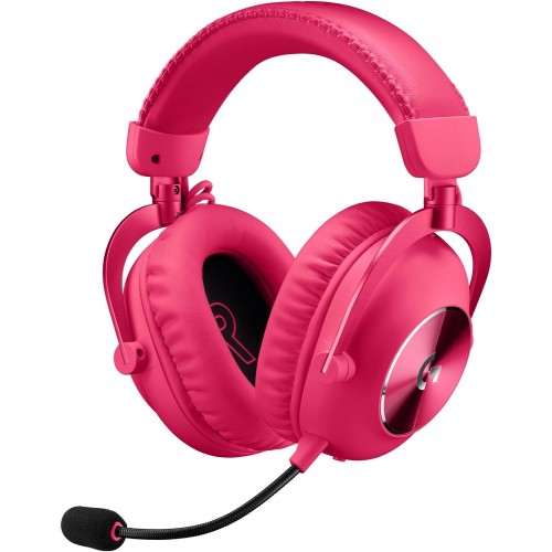 Logitech G PRO X 2 Wireless Pink (Rožinės) Belaidės Žaidimų Ausinės 