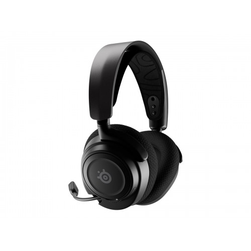 SteelSeries Arctis Nova 7 Wireless Black (Juodos) Belaidės Žaidimų Ausinės