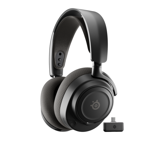SteelSeries Arctis Nova 7 Wireless Gen 2 Black (Juodos) Belaidės Žaidimų Ausinės