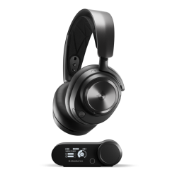 SteelSeries Arctis Nova Pro Wireless Black (Juodos) Belaidės Žaidimų Ausinės 